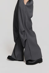 FAN OVERSIZED PANTS MEDIUM GREY