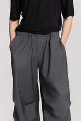 FAN OVERSIZED PANTS MEDIUM GREY