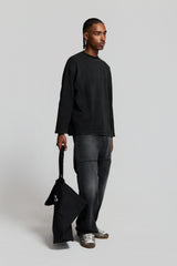 OLLIE GALLERIA LONGSLEEVE PAURA HQ BLACK