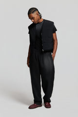 RASHA OVERSIZED SWEATPANTS BLACK