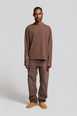 MANUELITO REGULAR LONGSLEEVE BROWN