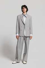 THOM DOUBLEBREASTED PEARL GREY