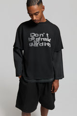 ZENO "DBATGD" DOUBLE LAYER LONGSLEEVE BLACK