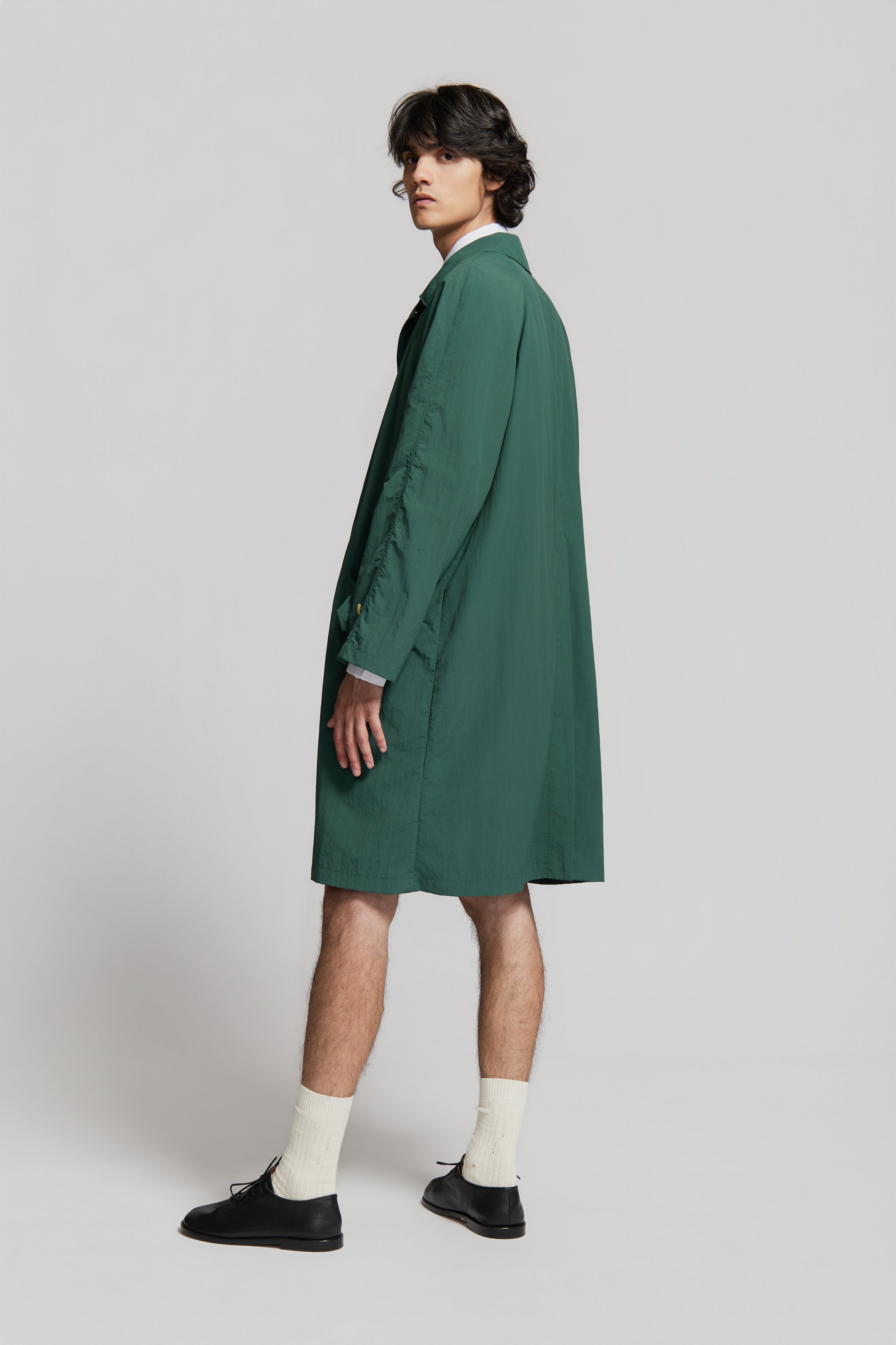YOSHI TRENCH FOREST GREEN