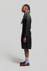 FOOLISH OVERSIZED SHORTS BLACK