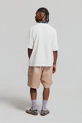 CLEO GALLERIA PAURA CORSIVO T-SHIRT OFF WHITE