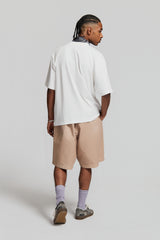 CLEO GALLERIA PAURA CORSIVO T-SHIRT OFF WHITE