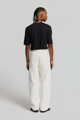 TWIST BAGGY DENIM BUTTER