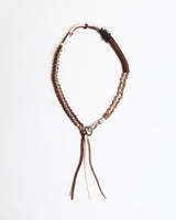 TRAIL NECKLACE BROWN