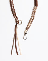 TRAIL NECKLACE BROWN