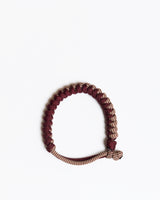 KNOT BRACELET BURGUNDI