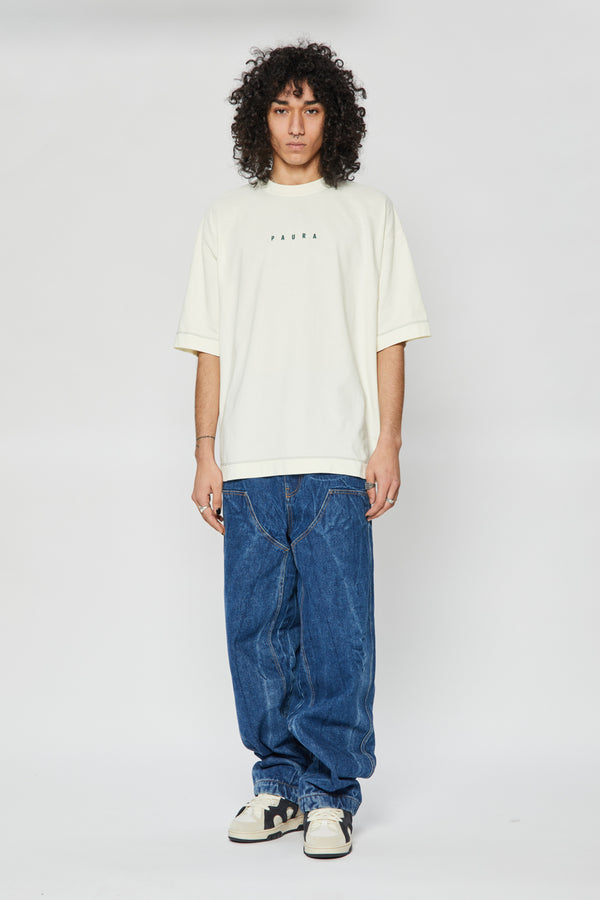 SAID OVERSIZED T-SHIRT IVORY