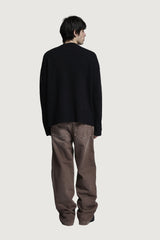 RICCIONE CREWNECK SWEATER BLACK