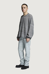 EFESTO CREWNECK SWEATER LIGHT GREY