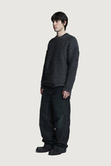 MANNI CREWNECK SWEATER DARK GREY