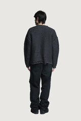 MANNI CREWNECK SWEATER DARK GREY