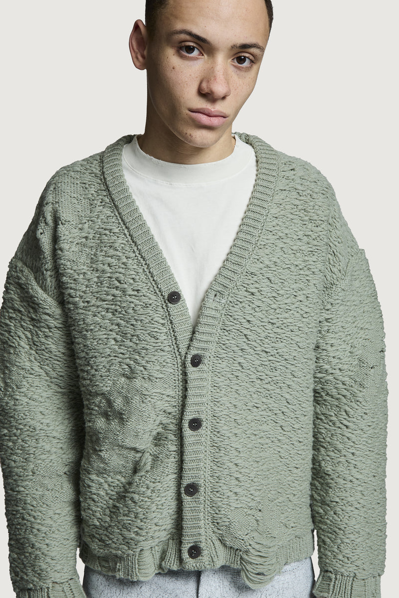 SAVINI CARDIGAN SAGE