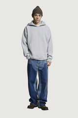 MOSES HOODIE SWEATER LIGHT GREY