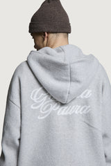MOSES HOODIE SWEATER LIGHT GREY