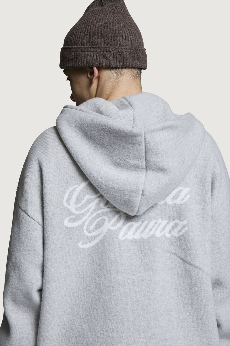 MOSES HOODIE SWEATER LIGHT GREY