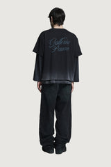ZENO DOUBLE LAYER LONGSLEEVE BLACK/BLACK