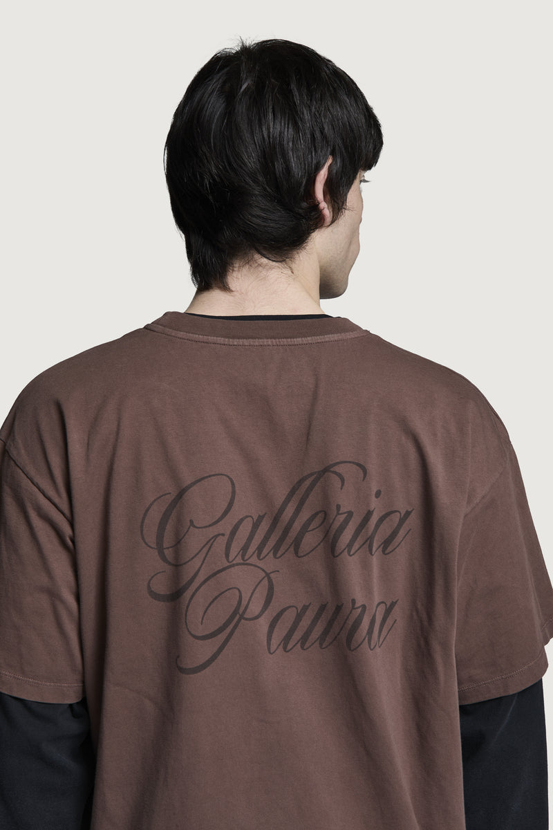 ZENO DOUBLE LAYER LONGSLEEVE BROWN/BLACK