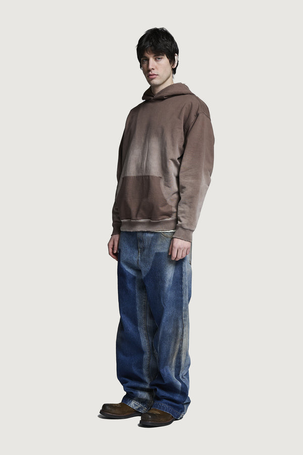 SANTI HOODIE SWEATSHIRT GALLERIA PAURA HQ BROWN