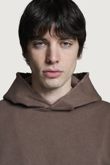 SANTI HOODIE SWEATSHIRT GALLERIA PAURA HQ BROWN