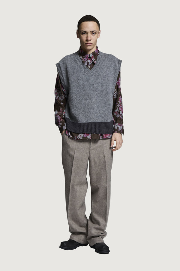 MANOLO GILET MEDIUM GREY