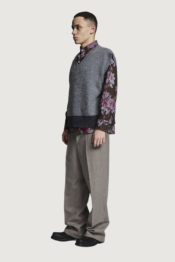 MANOLO GILET MEDIUM GREY