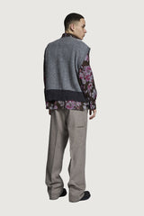 MANOLO GILET MEDIUM GREY