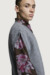 MANOLO GILET MEDIUM GREY