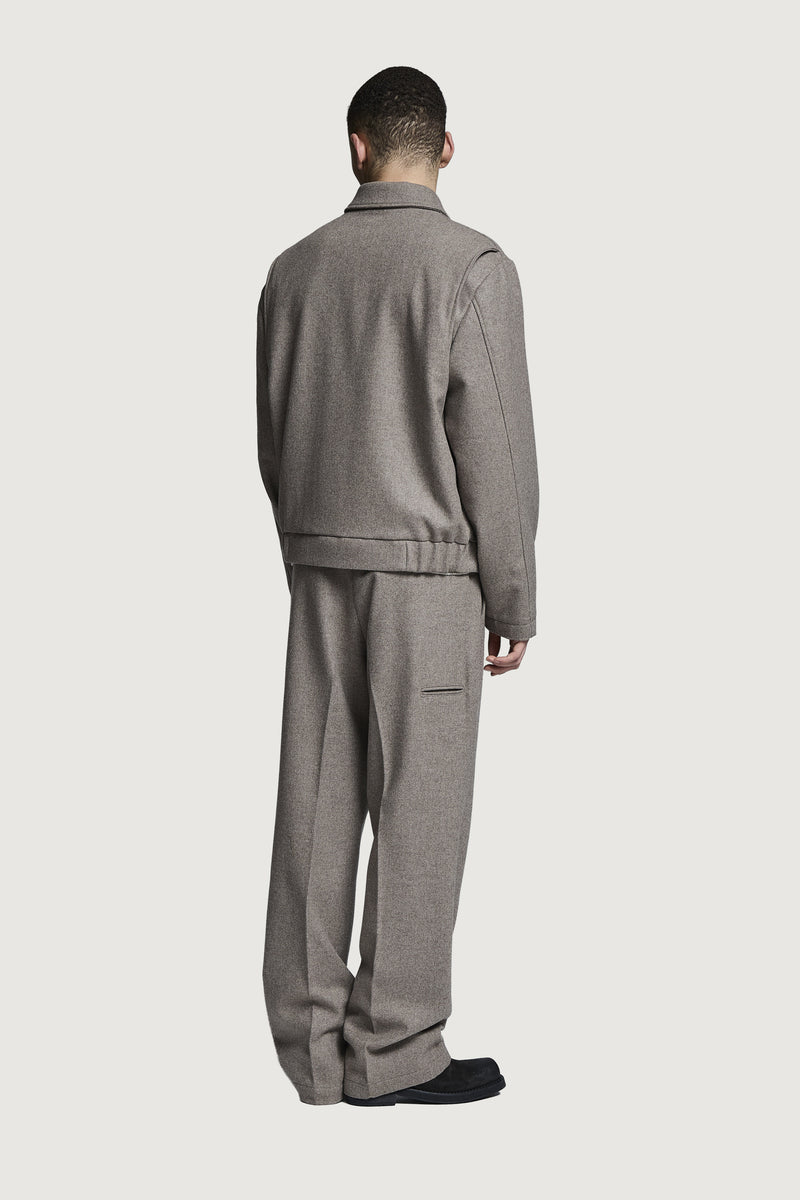 EFREM WOOL JACKET DOVE GREY