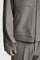 EFREM WOOL JACKET DOVE GREY