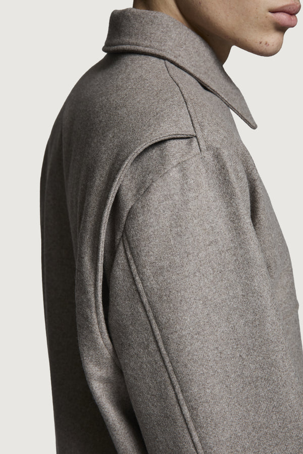 EFREM WOOL JACKET DOVE GREY