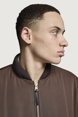 BRIAN BOMBER JACKET HQ CHOCOLATE
