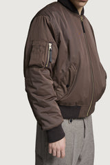 BRIAN BOMBER JACKET HQ CHOCOLATE