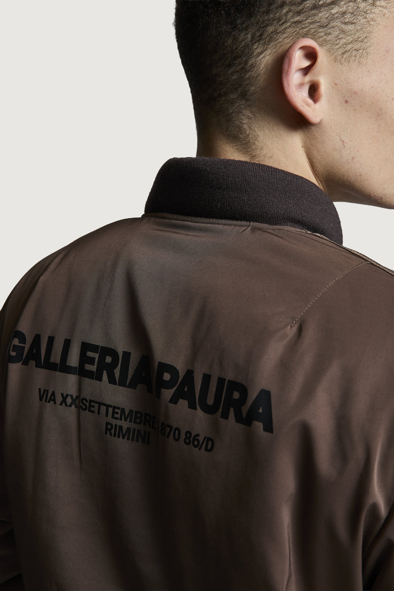 BRIAN BOMBER JACKET HQ CHOCOLATE