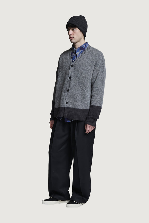 RADMIN CARDIGAN MEDIUM GREY