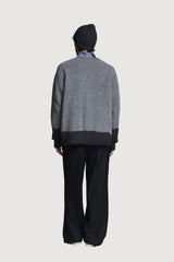 RADMIN CARDIGAN MEDIUM GREY