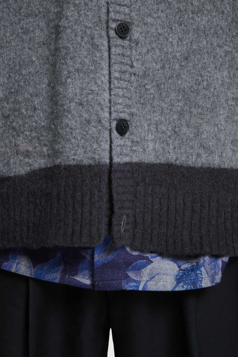 RADMIN CARDIGAN MEDIUM GREY