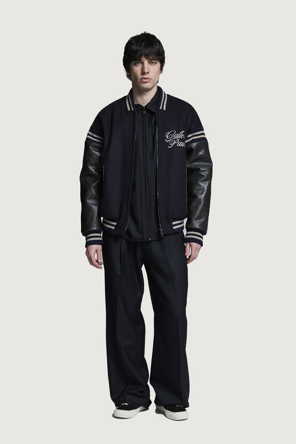 STAN BOMBER JACKET CORSIVO DARK BLUE