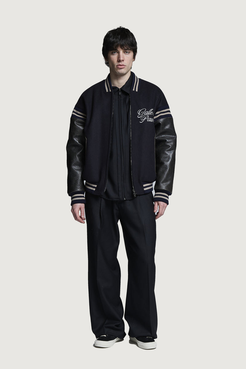 STAN BOMBER JACKET CORSIVO DARK BLUE