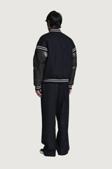 STAN BOMBER JACKET CORSIVO DARK BLUE