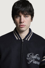 STAN BOMBER JACKET CORSIVO DARK BLUE