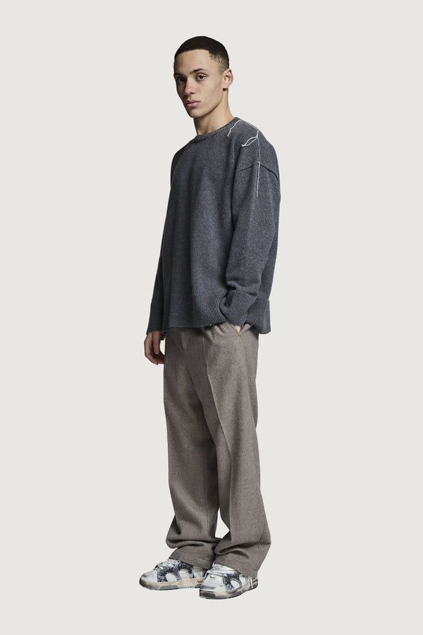 RIMINI CARDIGAN MEDIUM GREY