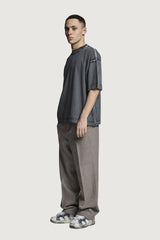COSTA OVERSIZED T-SHIRT ALL OVER DARK GREY