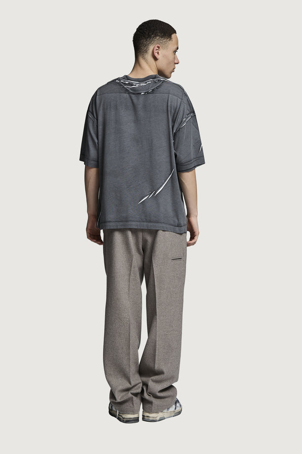 COSTA OVERSIZED T-SHIRT GREY