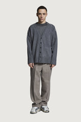 RIMINI CARDIGAN MEDIUM GREY