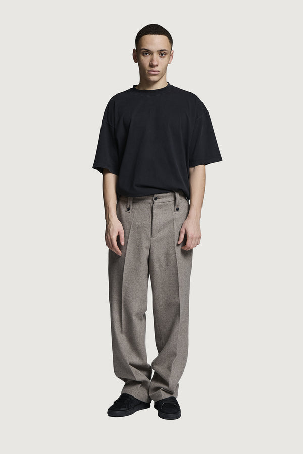 KYROS CLASSIC WOOL PANTS DOVE GREY